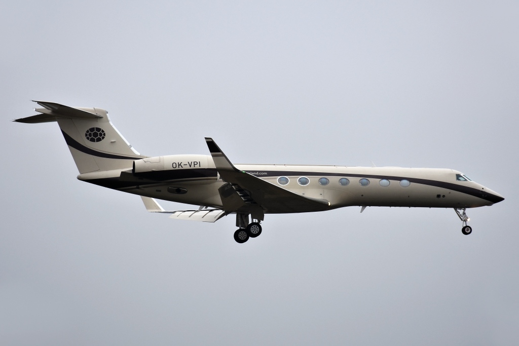 Gulfstream V-SP, OK-VPI 19.12.2018