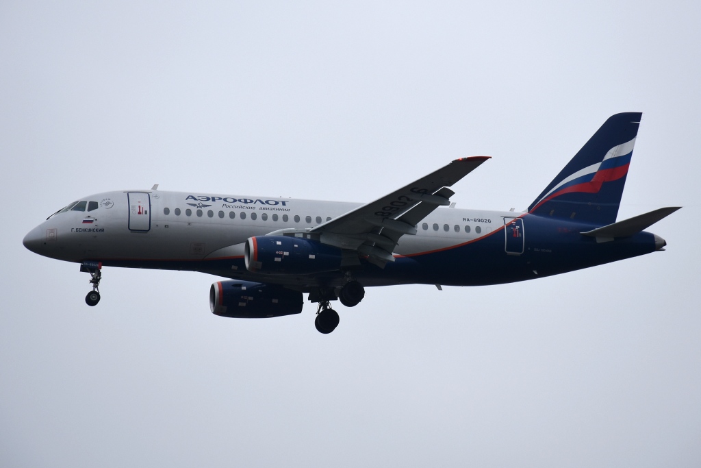 Suchoj Superjet 100, RA-89026 19.12.2018