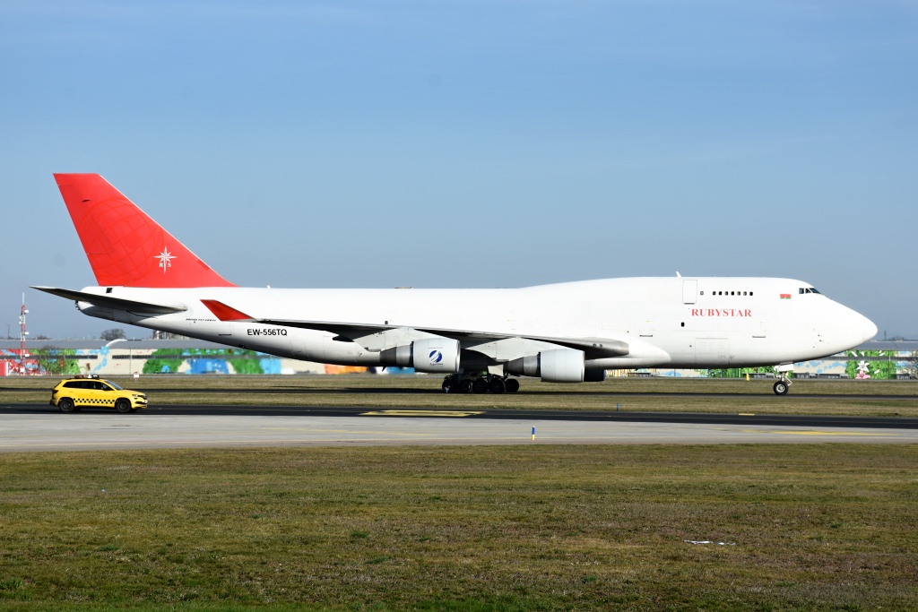 Boeing 747-409 BDSF, Praha 30.03.2021