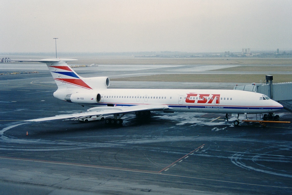 Tu-154M, OK-TCD, 90. léta