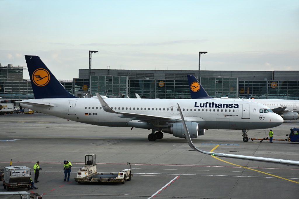 Airbus A320-214, D-AIUI, Lufthansa, 22.2.2019