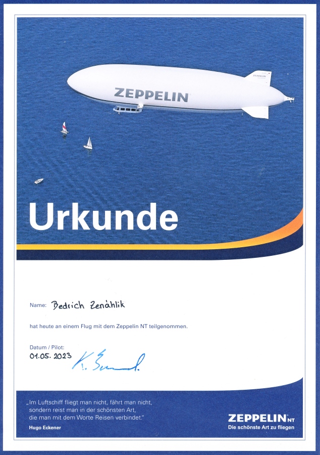 Zeppelin NT, D-LZFN 1.5.2023
