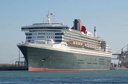 Queen Mary 2, Barcelona 14.9.2007