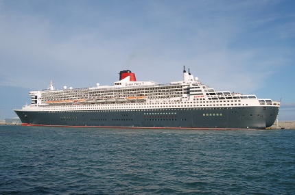 Queen Mary 2, Barcelona 14.9.2007