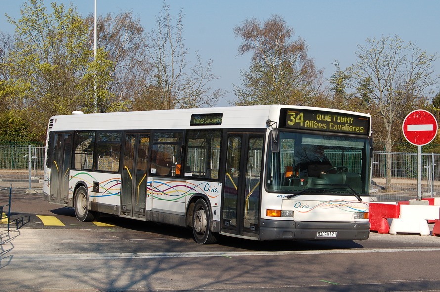 Heuliez GX 317, ev. . 413, 12.4.2010