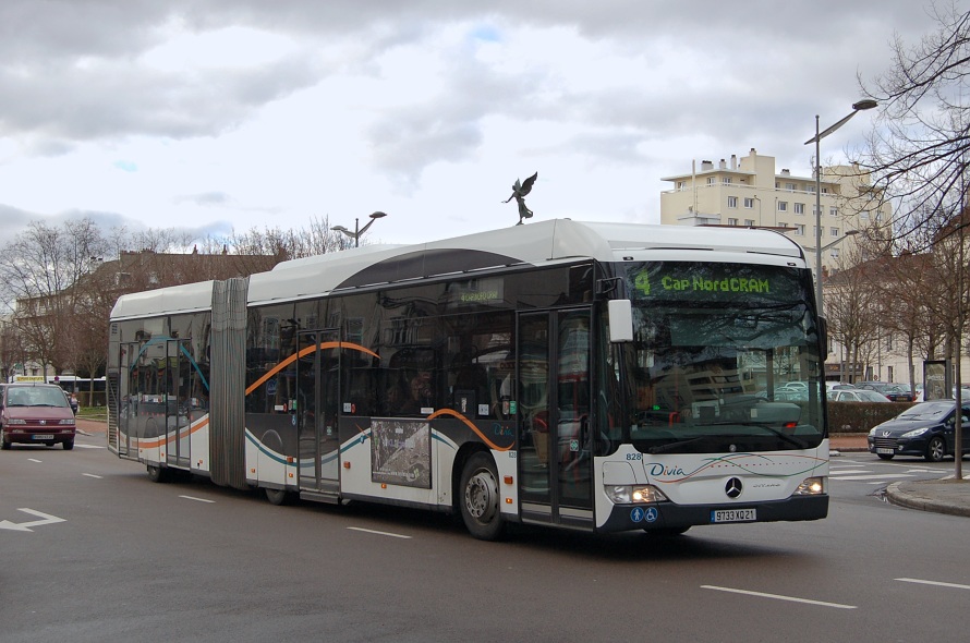 Mercedes-Benz Citaro G GNV, ev. . 828, 2.3.2010