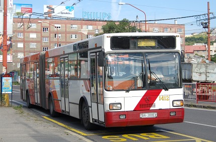 TAM Bus 272 A 180M, ev. . 1412, Bratislava 9.7.2008