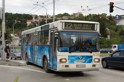 TAM Bus 232 A 116M, ev. . 3704, Bratislava 8.7.2008