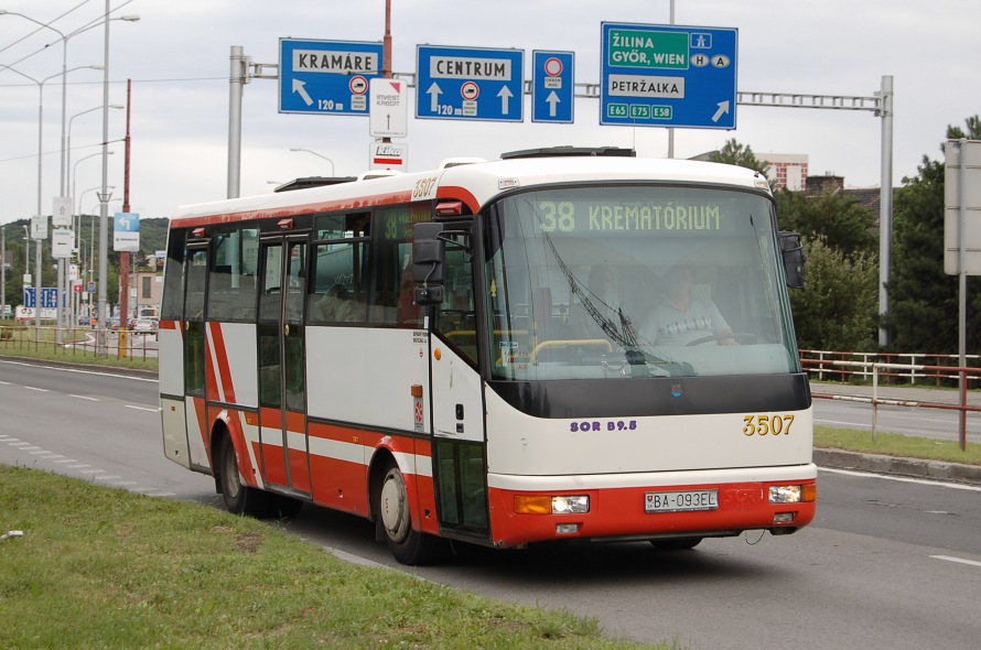 SOR B 9,5 ev. . 3507, 8.7.2008