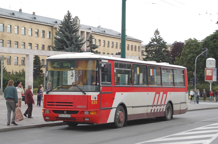 Karosa B 932 E, ev. . 339, PO-012AT, Preov 6.7.2007