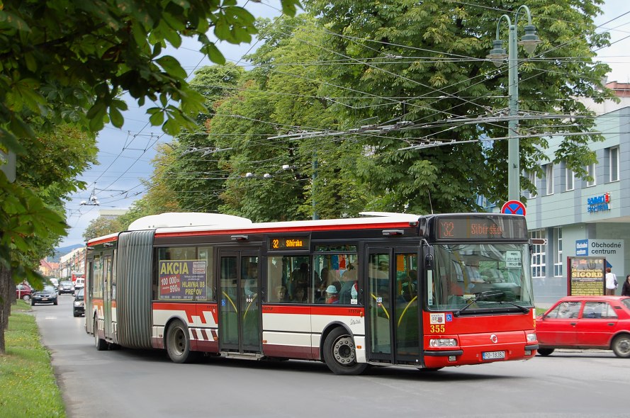 Karosa / Irisbus City Bus 18M, ev. . 355, PO-183BZ, Preov 6.7.2007