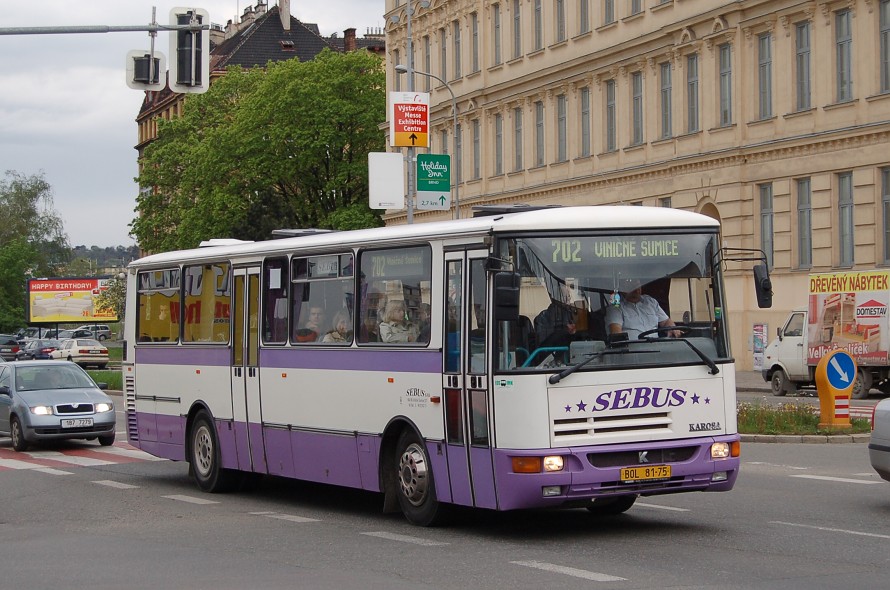 Karosa C 934 E, Brno 25.4.2008