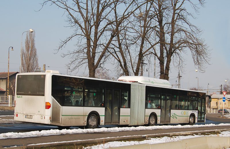 plynov autobus MB O 530 Citaro G v Teplicch 14.2.2006