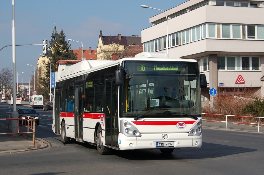 Irisbus Citelis 12M CNG, 1SM 7187, 4.3.2011