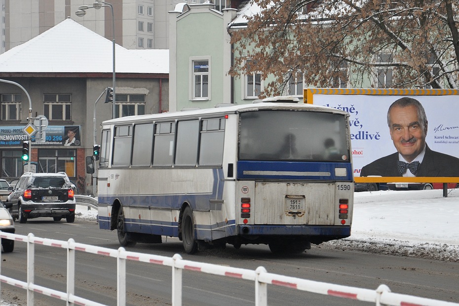 Karosa C 734, 1S1 7611, 22.1.2013