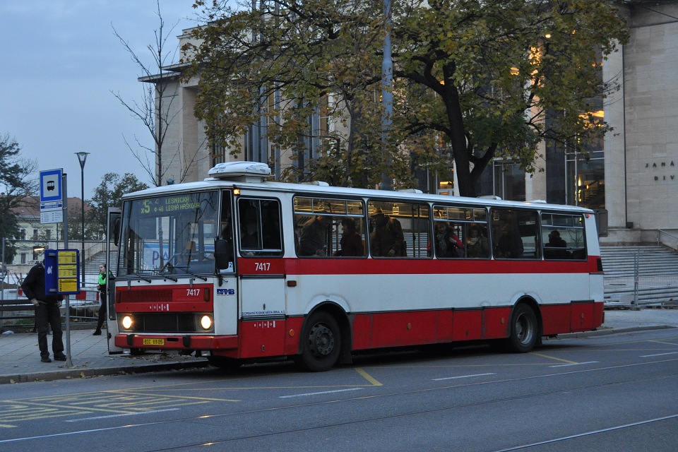 Karosa B 731.1669 DPMB ev. . 7417, 31.10.2014