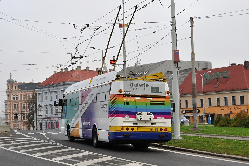 koda 24Tr, Arriva Teplice, ev. . 170, 28.10.2014