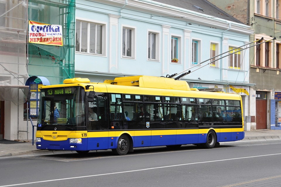 koda 30Tr SOR, Arriva Teplice, ev. . 179, 28.10.2014