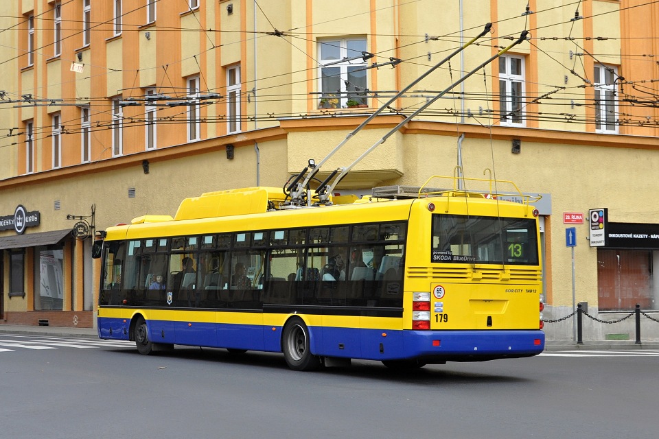 koda 30Tr SOR, Arriva Teplice, ev. . 179, 28.10.2014