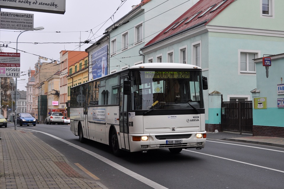 Karosa C 954 E.1360, Arriva Teplice, ev. . 618, 28.10.2014