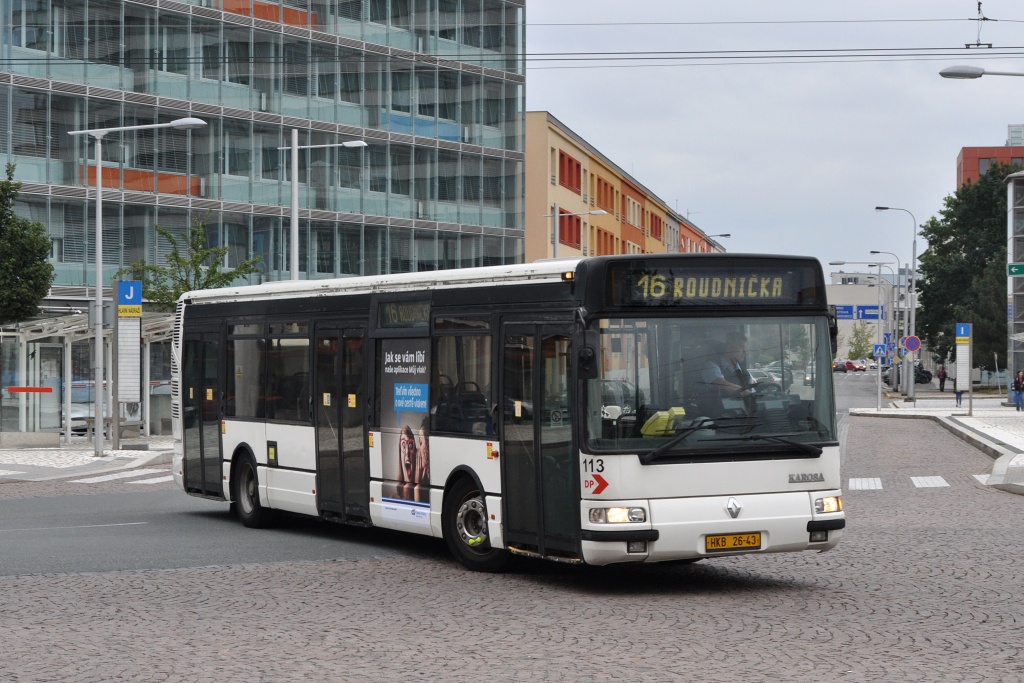 Karosa Renault City Bus, ev. . 113, 11.10.2016