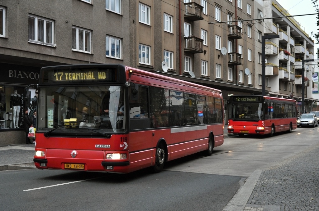 Karosa Renault City Bus, ev. . 119 + 125, 11.10.2016