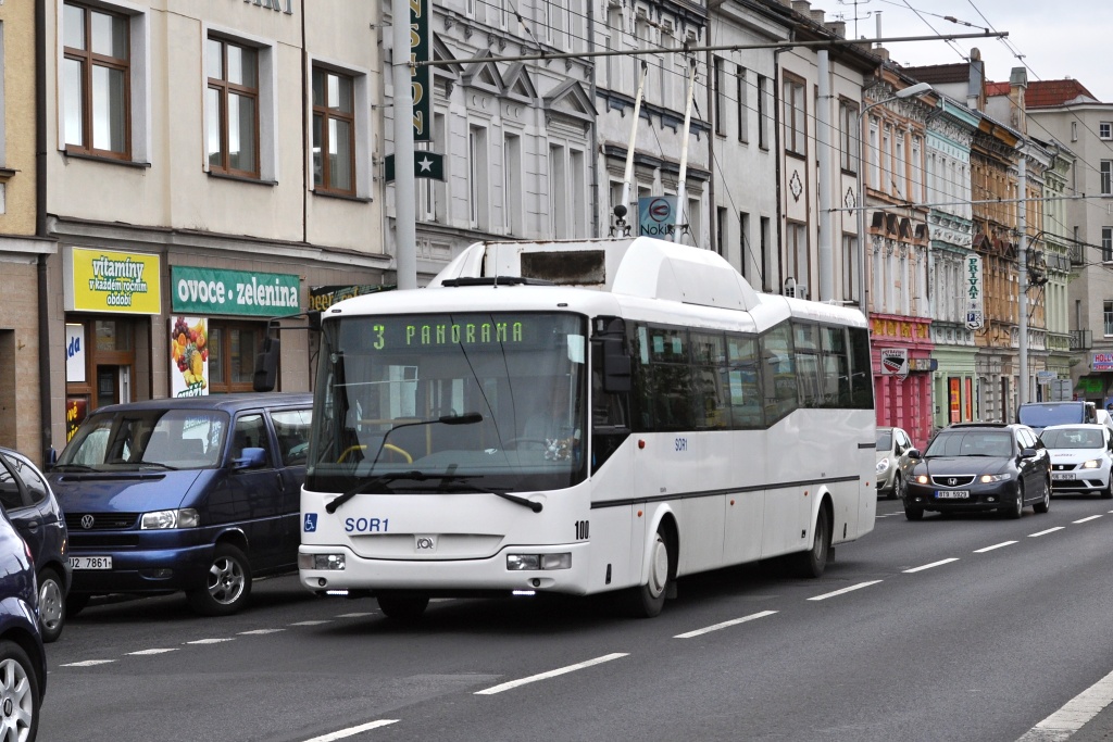 SOR TN 12 A, Arriva Teplice, ev. . 100, 25.5.2016