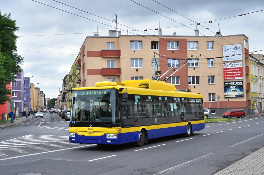 koda 30Tr SOR, Arriva Teplice, ev. . 180, 25.5.2016