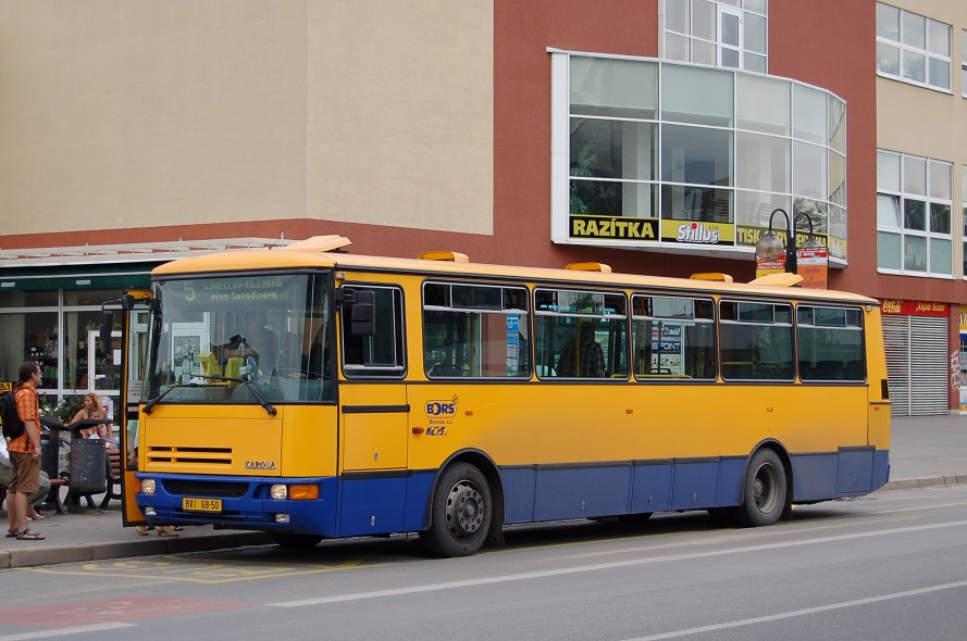 Karosa B 932 E, Beclav 7.7.2006