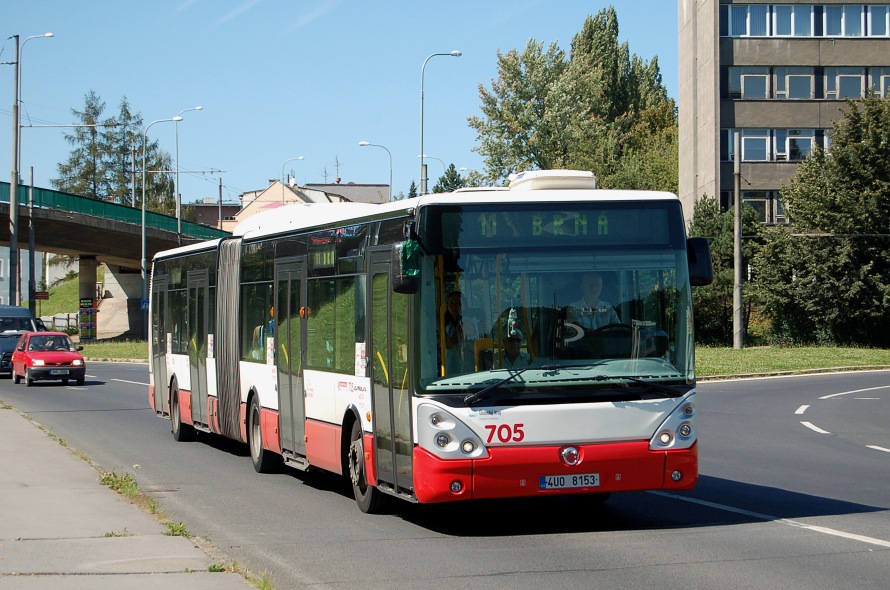 Karosa Irisbus Citelis 18M, ev. č. 705, 24.8.2009