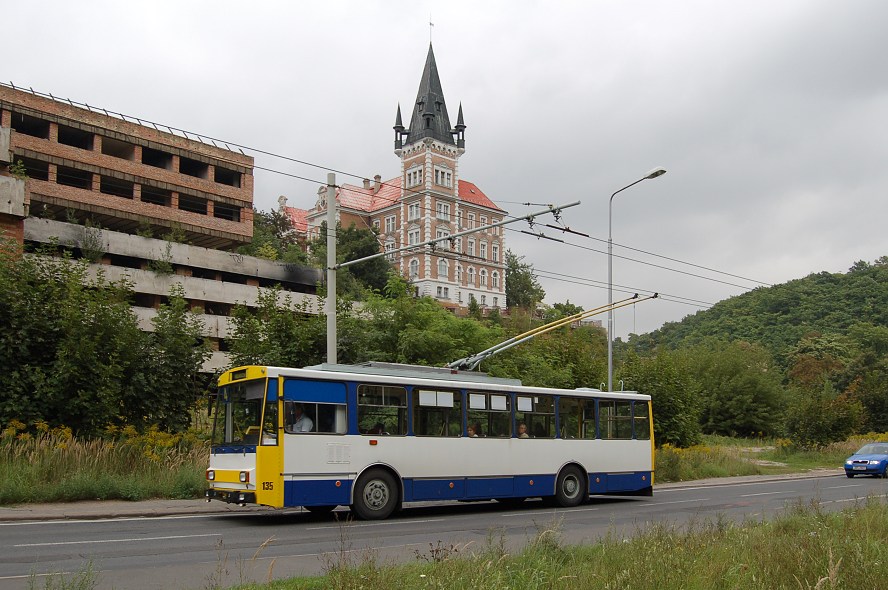 MHD Teplice, koda 14Tr ev. . 135, 29.8.2008