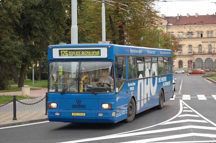 DP Teplice, TAM 232 A 116M, ev. . 411, 17.8.2007