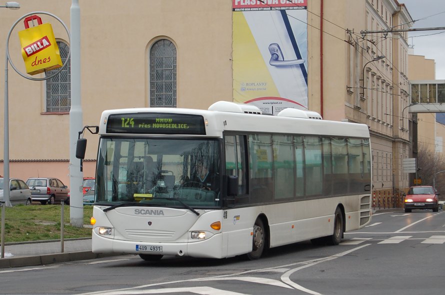 DP Teplice, Scania OmniLink, ev. . 418, 21.3.2008