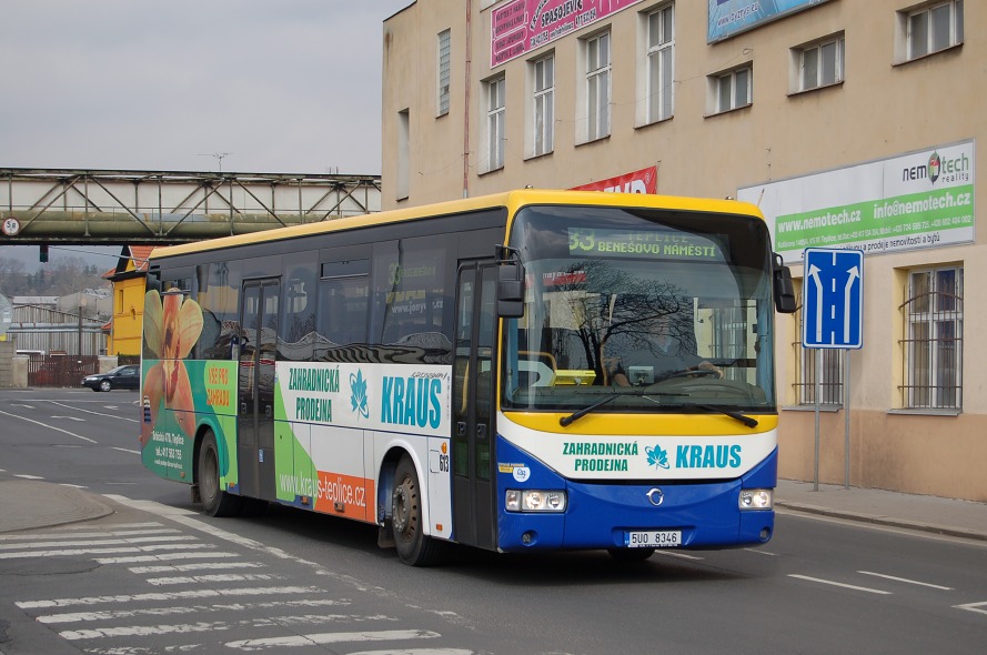 DP Teplice, Irisbus Iveco Crossway 12M, ev. . 5.4.2008