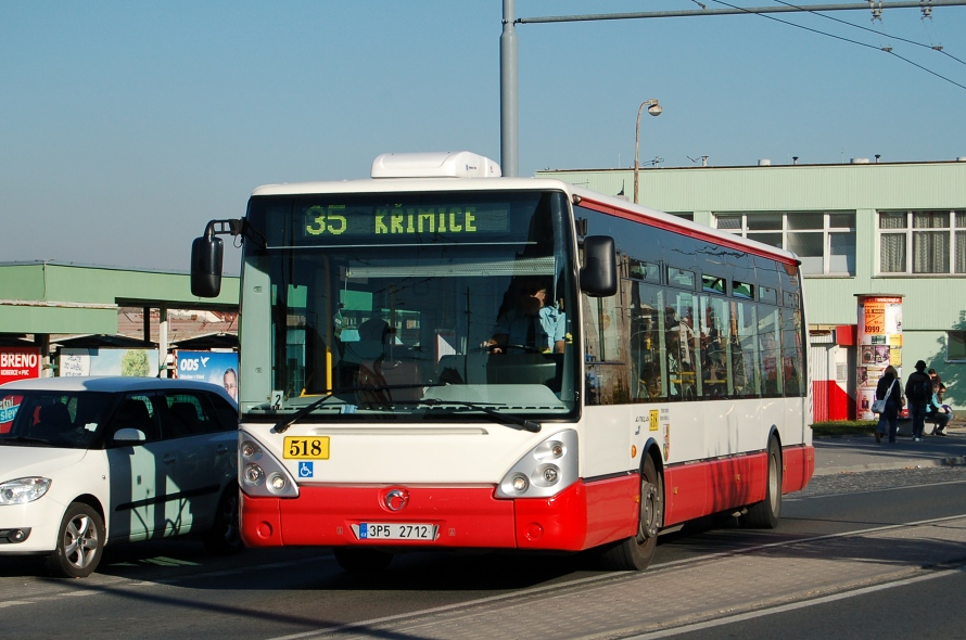 Irisbus Citelis ev. . 518, 11.10.2010