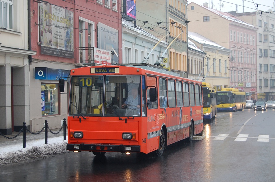 Veolia Teplice, koda 14Tr, ev. . 149, 7.1.2011