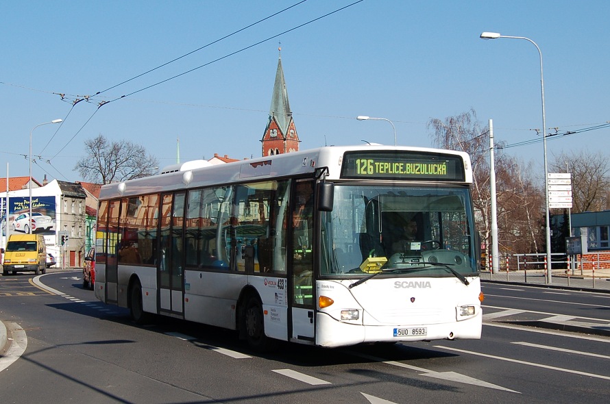 Veolia Teplice, Scania Omni Link, ev. . 433, 2.3.2011