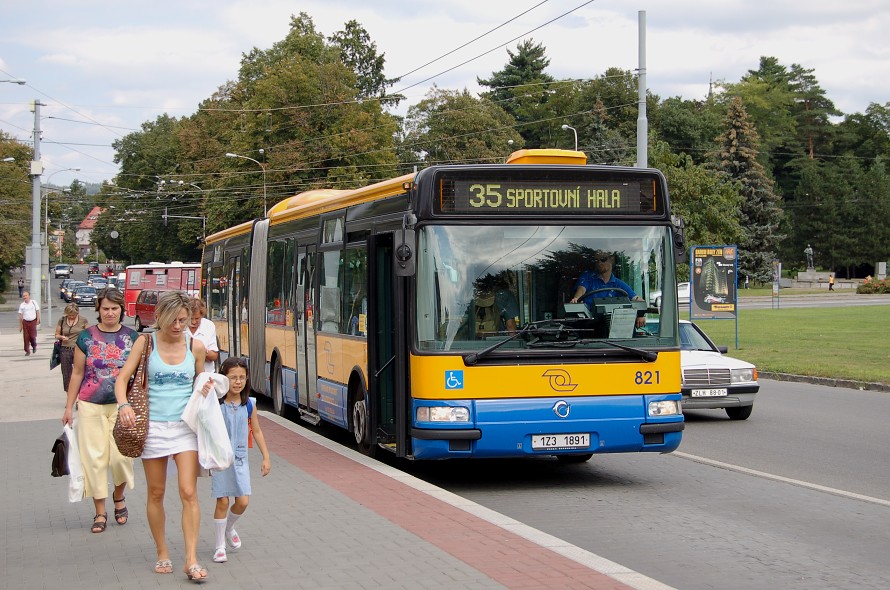 Karosa Irisbus City Bus 18M, ev. . 821, 21.8.2008