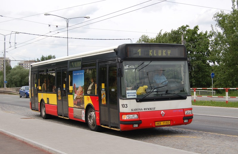 Karosa City Bus ev. . 103, HKB 11-83