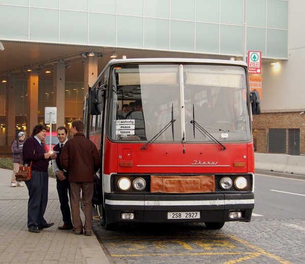 Ikarus 256.55, 2S8 2927, Praha - Chodov 24.2.2007