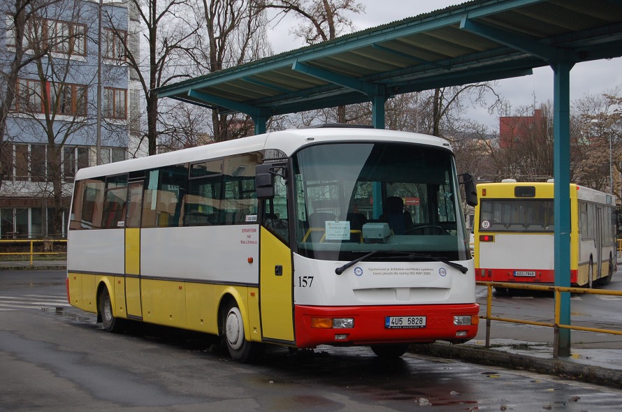 SOR C 10,5 ev. . 157, Teplice 21.3.2008