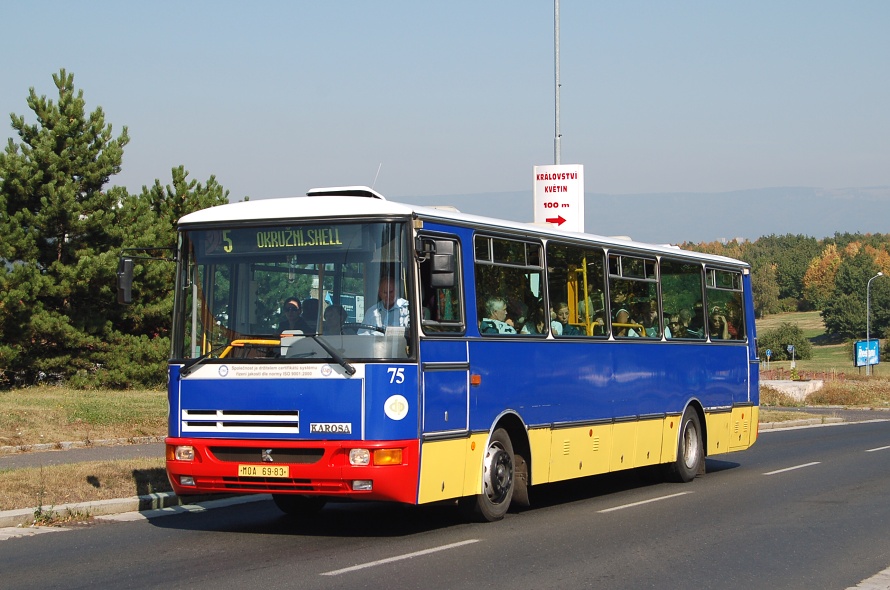 Karosa B 931, ev. . 75, 9.9.2009