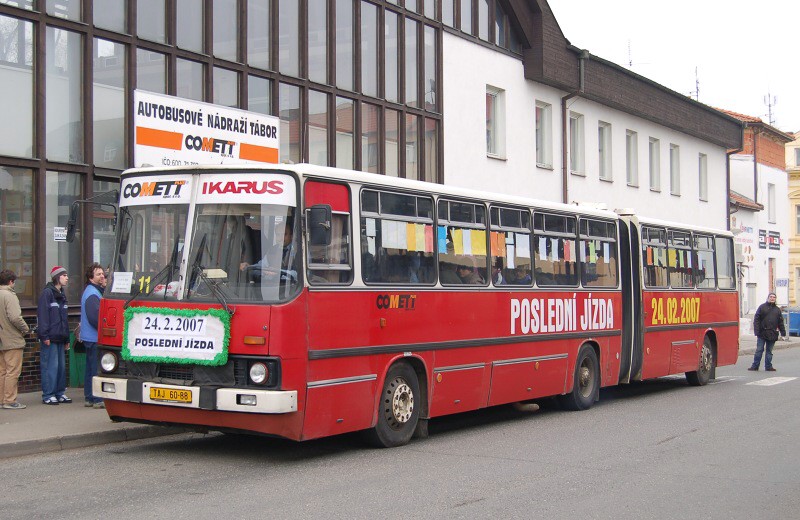 Ikarus 280.08, TAJ 60-88, 24.2.2007