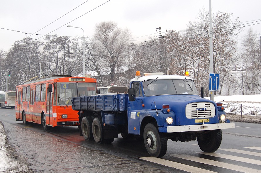 Veolia Teplice, koda 14Tr, ev. . 149, 16.1.2009