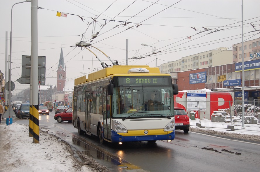 Veolia Teplice, koda 25Tr Irisbus, ev. . 213, 16.1.2009