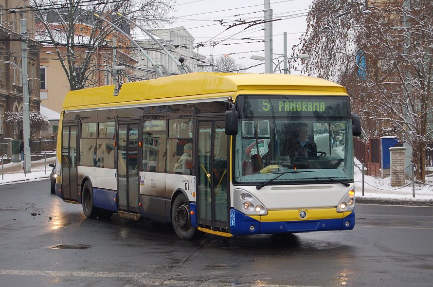 Veolia Teplice, koda 24Tr Irisbus, ev. . 171, 16.1.2009