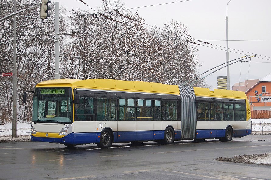 Veolia Teplice, koda 25Tr Irisbus, ev. . 213, 16.1.2009