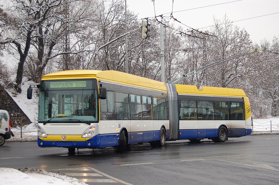 Veolia Teplice, koda 25Tr Irisbus, ev. . 213, 16.1.2009