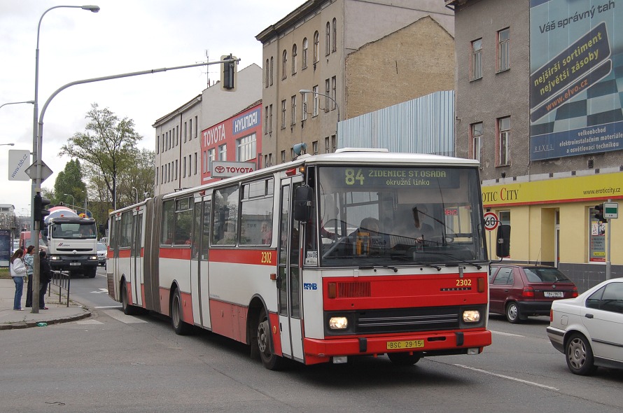 Karosa B 741, ev. . 2302, Brno 25.4.2008