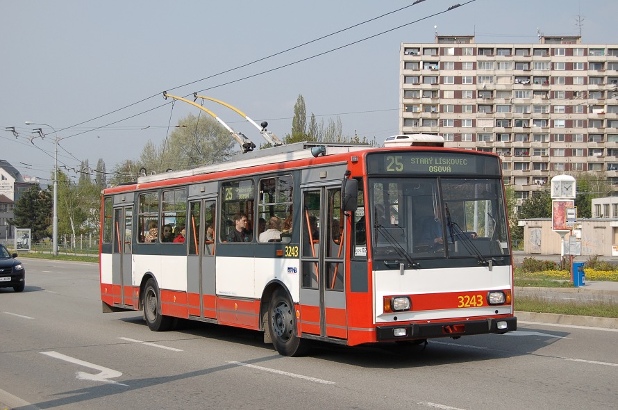 koda 14TrR, ev. . 3243, Brno 26.4.2008